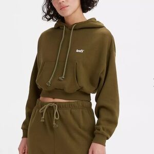 Levi's Olive Green Hoodie